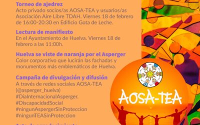 Programación de Día del Síndrome de Asperger
